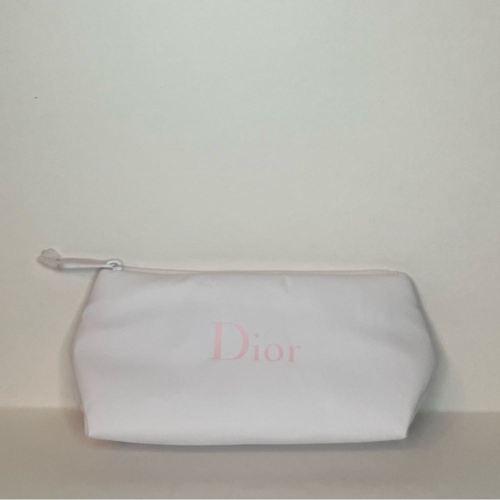 Beautiful Dior makeup pouch
